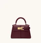 Сумка жіноча JW PEI Elise Top Handle Bag Bordo BB2025BG116815JWP