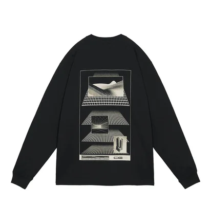 Світшот унісекс cav empt As Dark Plan Black CES27LT01