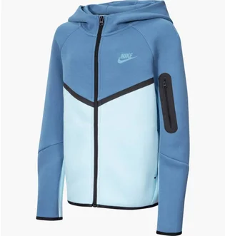 Толстовка детская Nike Tech Fleece Light Blue HV5867-474