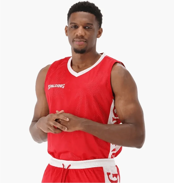 Футболка унисекс Spalding Reversible Tank Top Red 40221207-RD