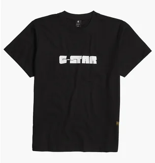 Футболка мужская G-Star Script Ts Dk Black D25682-C336