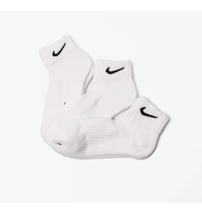Шкарпетки унісекс Nike Value Cotton Quarter (3 пари, утеплені) White SX4926-101