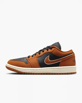 Кросівки жіночі Air Jordan 1 Low Se Orange/Black Dv1299-800