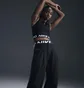 Топ женский Nike Pro Dri-Fit Cropped Tank Top Black FZ3615-010