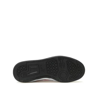 Кроссовки детские Puma Rebound V6 Lo White/Black 393833-04