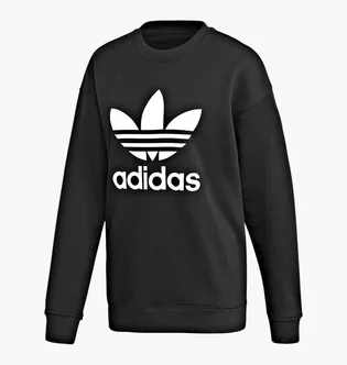 Світшот жіночий Adidas Trefoil Crew Black FM3272