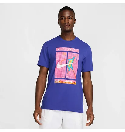 Футболка мужская Nike Dri-Fit Tennis Violet HJ3369-539