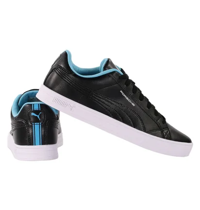 Кроссовки мужские Puma Smash Vulc V3 Lo Black 306882-01