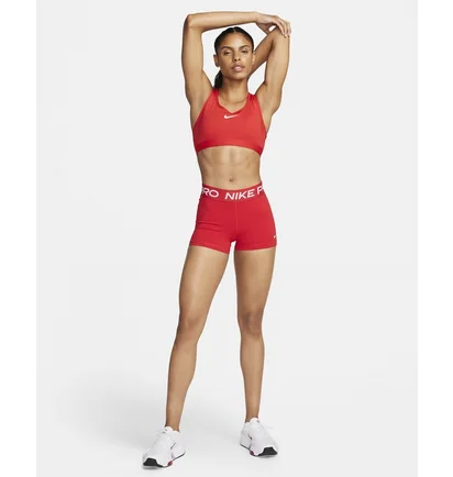 Шорты женские Nike Pro 3 Shorts Red CZ9857-658