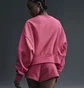 Світшот жіночий Nike Sportswear Phoenix Fleece Over-Oversized Crew-Neck Sweatshirt Pink DQ5761-629
