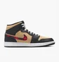 Кроссовки мужские Nike Air Jordan 1 Mid Se Black Dz5329-001