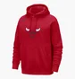 Худи мужское Nike Nba Chicago Bulls Club Red FB4748-657