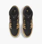 Кросівки дитячі Air Jordan Retro 1 Mid Se Casual Shoes Metallic/Black Dr6967-071