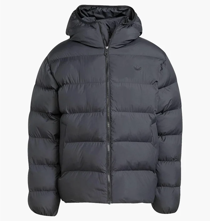 Пуховик мужской Adidas Tonal Hooded Black JX4123