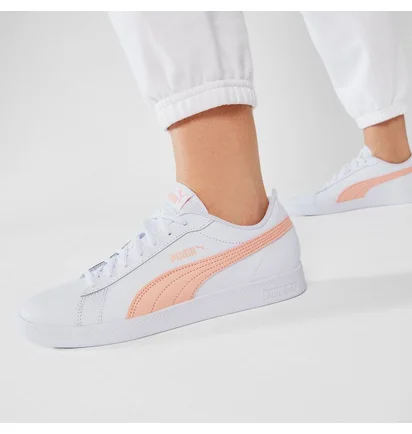 Кроссовки женские Puma Smash V2 White 365208-26