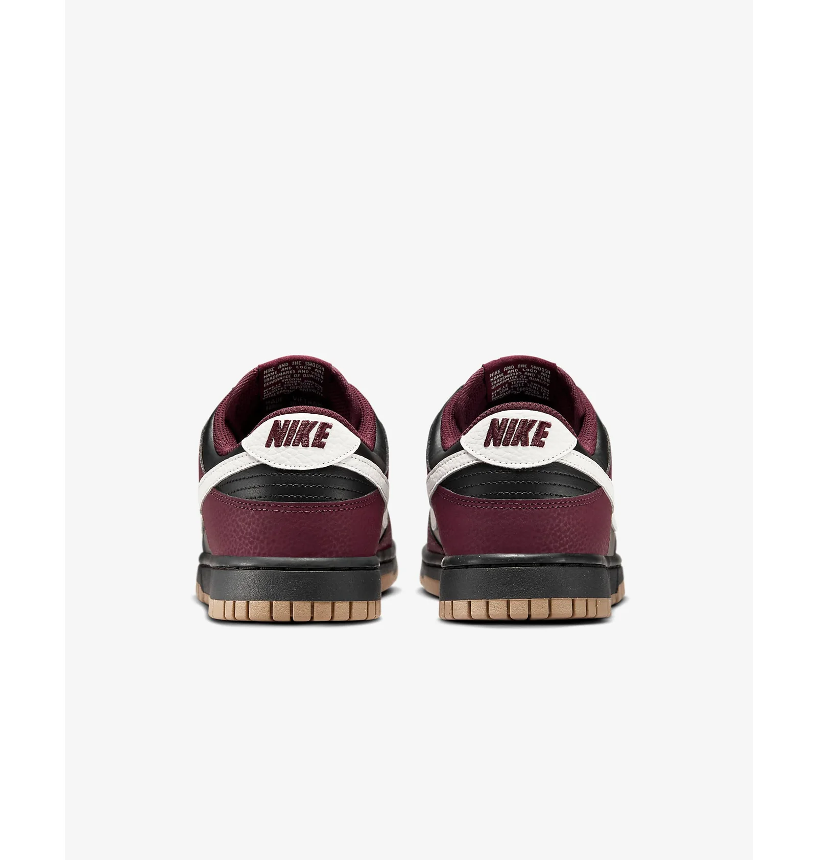 ᐉ Кросівки жіночі Nike W Dunk Low Nn Black/Bordo HM9658-600