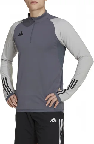 Кофта мужская Adidas Long-Sleeve T-Shirt Tiro23 C Tr Top Grey HU1316