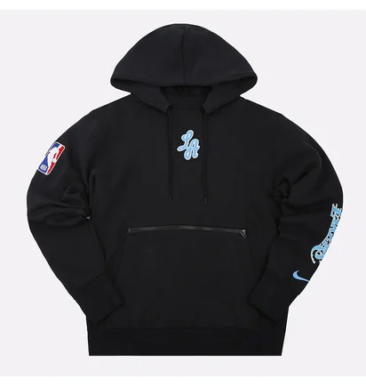 Худи мужское Nike Nba Los Angeles Lakers Courtside City Edition Pullover Hoodie Black CN1812-010