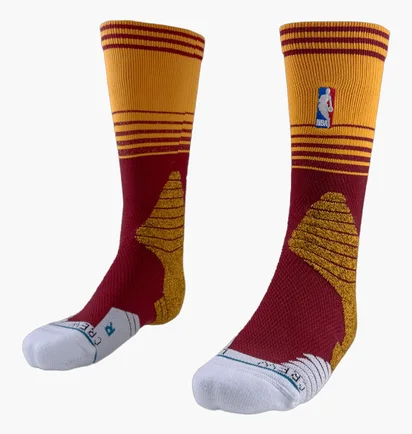 Шкарпетки унісекс Stance Nba Cleveland Cavaliers Core Crew Basketball Socks Yellow/Red (1 пара) M559C5CCCA-RED