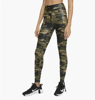 Лосини жіночі Nike Dri-Fit One Camo/Green DD4559-222