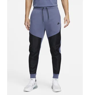 Штаны мужские Nike Sportswear Tech Fleece Black/Blue DR6171-491