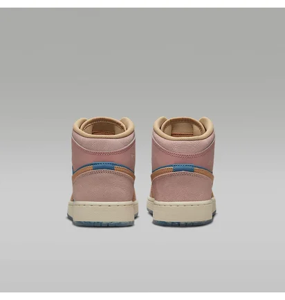 Кросівки жіночі Air Jordan 1 Mid Gs Zen Brown/Multi FN7452-400