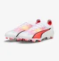 Бутсы унисекс Puma Ultra Ultimate Fg/Ag Football Boots White 107311-01