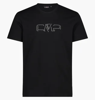 Футболка чоловіча Cmp T-Shirt Black 32D8147P-U901