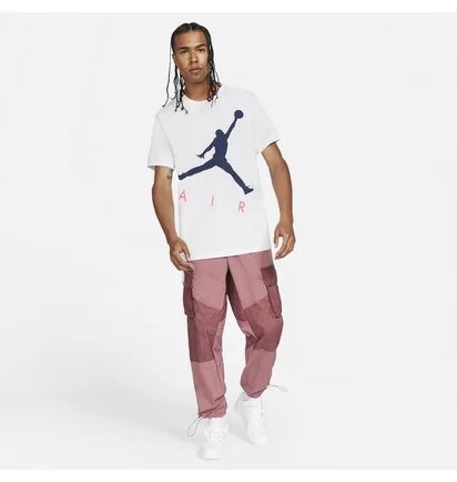 Футболка чоловіча Nike M J Jumpman Air Hbr Ss Crew White CV3425-100