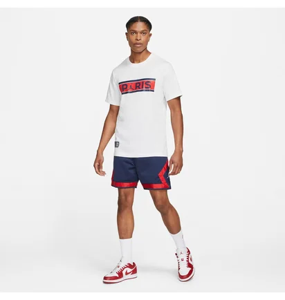Шорты мужские Air Jordan Paris Saint-Germain Diamond Shorts Blue DB6518-410