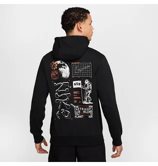 Худи мужское Nike Club Ft Moon Gfx Black HQ8594-010