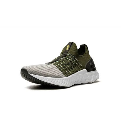 Кросівки чоловічі Nike React Phantom Run Flyknit 2 Olive DX2311-300