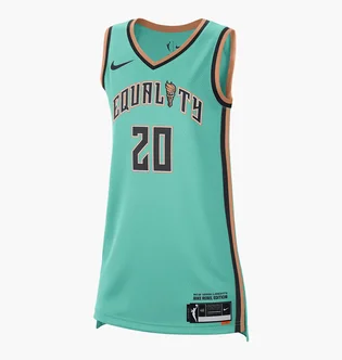 Майка женская Nike Sabrina Ionescu Liberty Rebel Edition Dri-Fit Wnba Victory Jersey Turquoise DJ4576-302