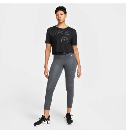 Футболка женская Nike Wpro Grx Ss Black FQ4985-010