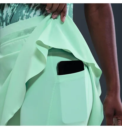 Юбка унисекс Nike Df Advtg Ace Skt Hr Reg Green FZ6726-353