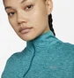 Кофта жіноча Nike 1/4 Dri-Fit Swift Uv Turquoise FB4316-381