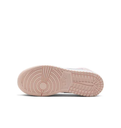Кроссовки детские Air Jordan 1 Mid Gs White/Peach FD8780-601