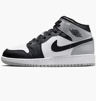 Кроссовки детские Air Jordan 1 Mid Bg Black/White DQ8423-101