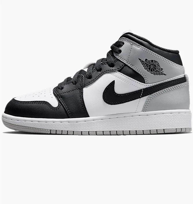 Кроссовки детские Air Jordan 1 Mid Bg Black/White DQ8423-101