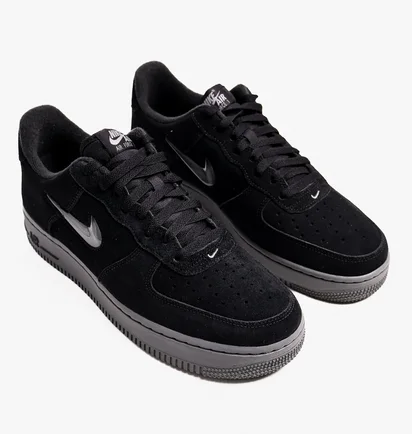 Кроссовки мужские Nike Air Force 1 Low Jewel Suede Black HQ3827-002