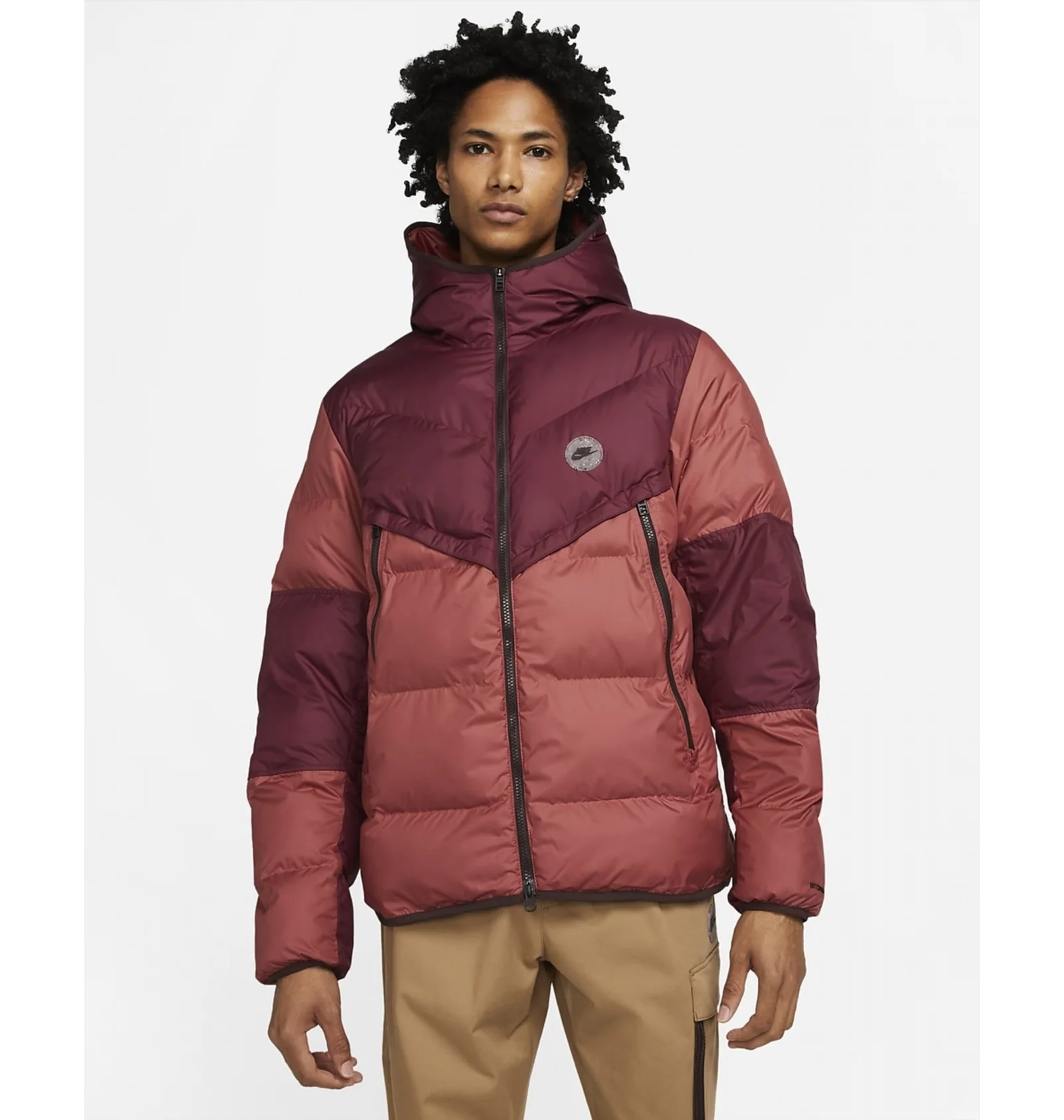ᐉ Пуховик мужской Nike Sportswear Storm-Fit Windrunner Bordo