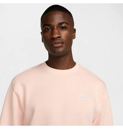 Свитшот мужской Nike Nsw Club Crew Pink BV2662-664