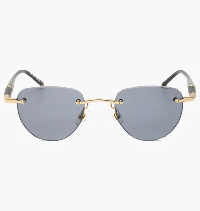 Сонцезахисні окуляри MONT BLANC Blue/Gold MB0412S-001-48