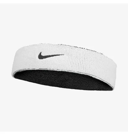 Пов'язка на голову Nike Swoosh Black/White N.101.2412.036.OS