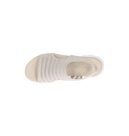 Сандали женские Skechers Flex Appeal 4.0 Beige 119479-STN