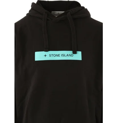 Худі чоловіче Stone Island Hoodie Black 781565585-V0029