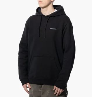 Худи мужское Patagonia Fitz Roy Icon Uprisal Hoody Black 39666-INBK