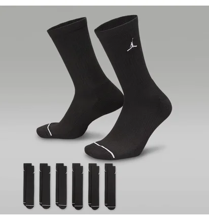 Шкарпетки Air Jordan Ed Cush Ply (6 пар) Black HV6228-010