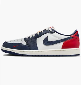 Кроссовки мужские Air Jordan 1 Retro Low Og Howard University White/Blue HQ2993-100