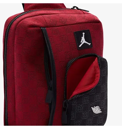 Сумка мужская Air Jordan 23 Monogram Red/Black MA9042-H15